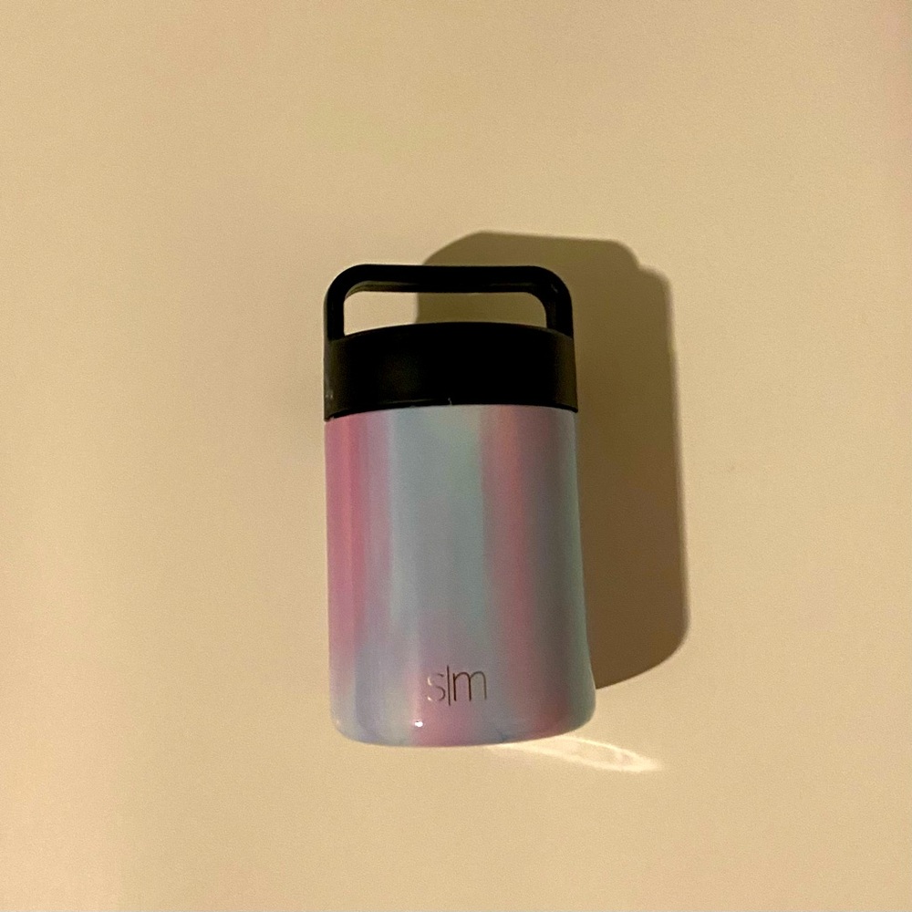 Simple modern Food jar with handle lid